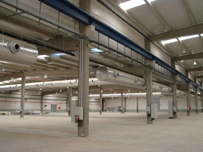 Distribución de aire interior